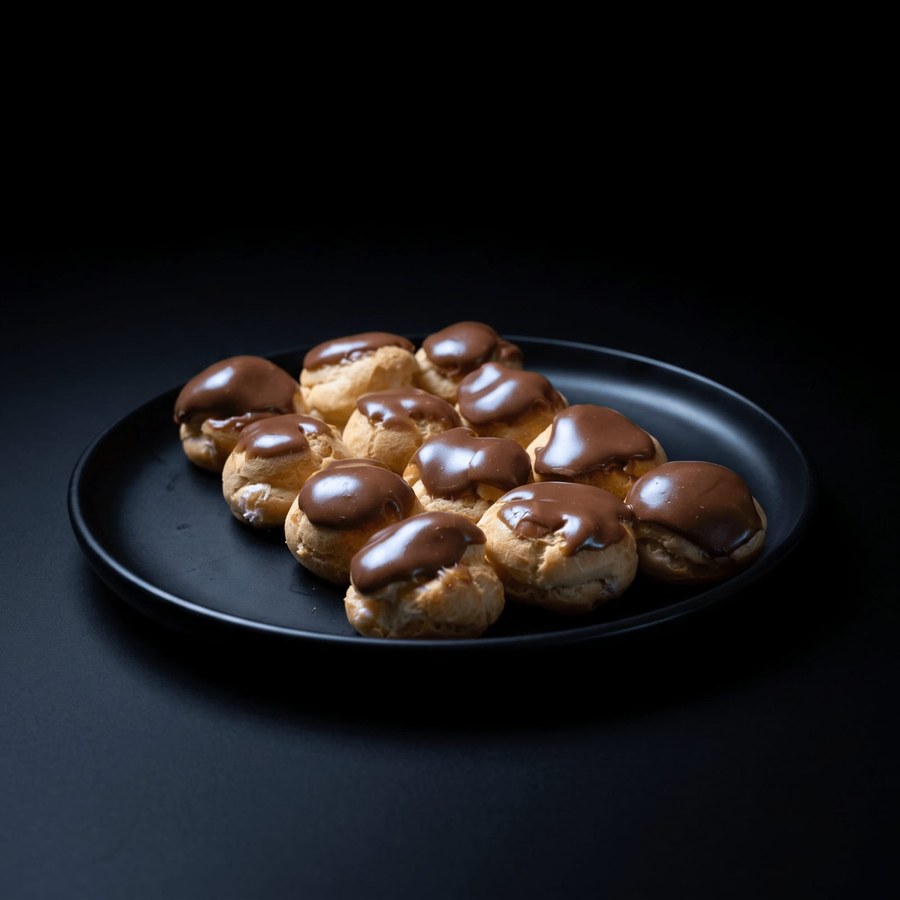 Chocolate profiteroles from Joe's