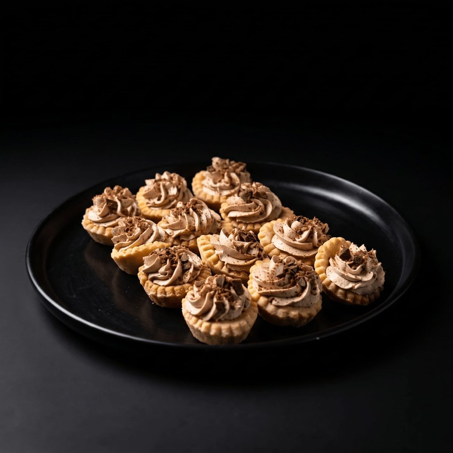 Chocolate cream tartlets from Joe's