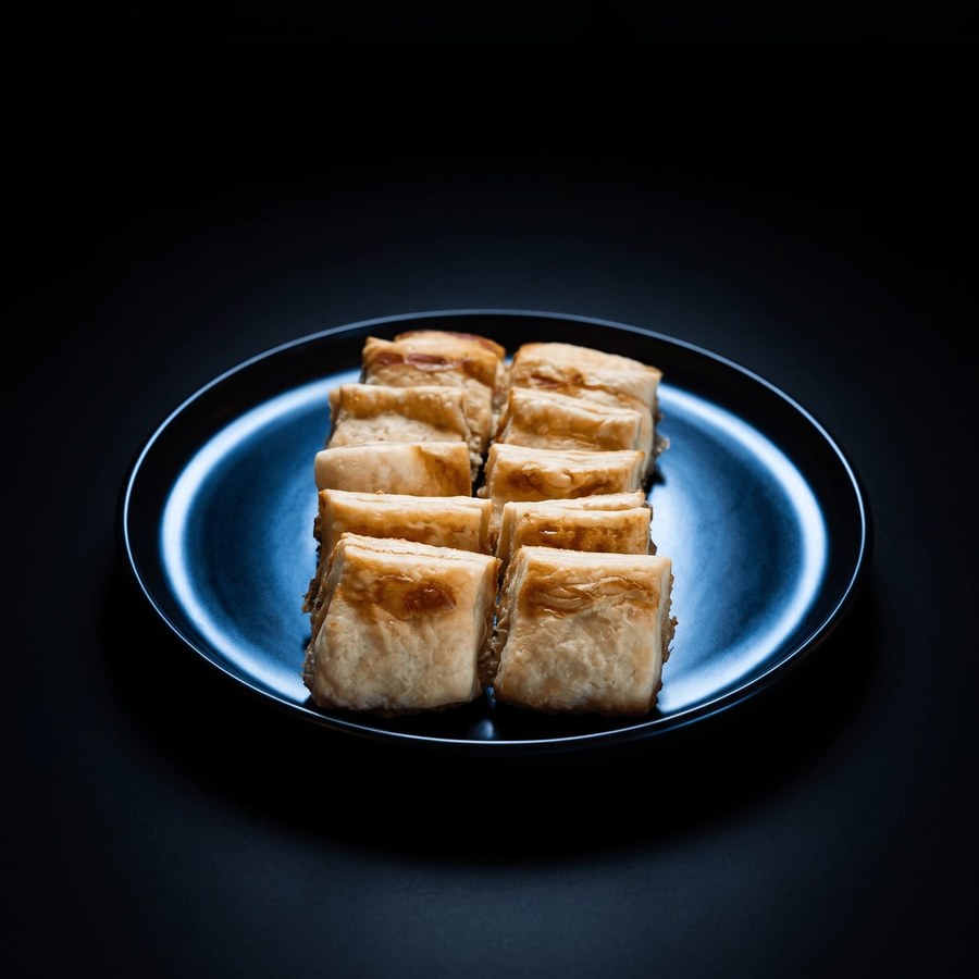 Savoury puff squares from Joe's